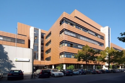 Gebäude der Deutschen Rentenversicherung in der Nestorstraße